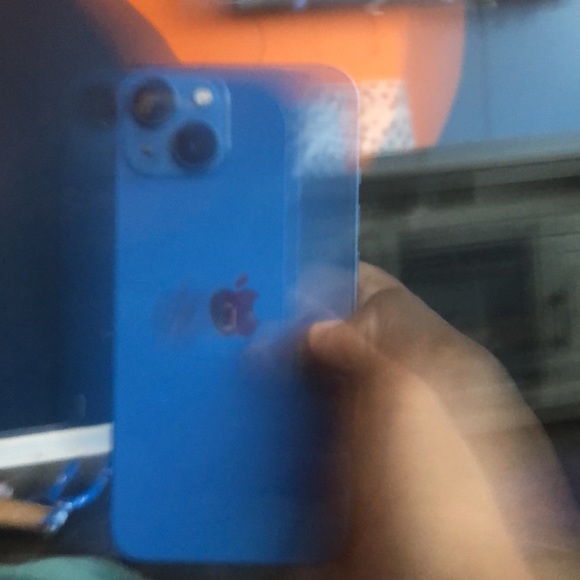 I phone 13 but it is locked , blue , excellent condition no sim. - Picture 2 of 2